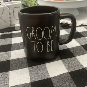 rae dunn - groom to be mug